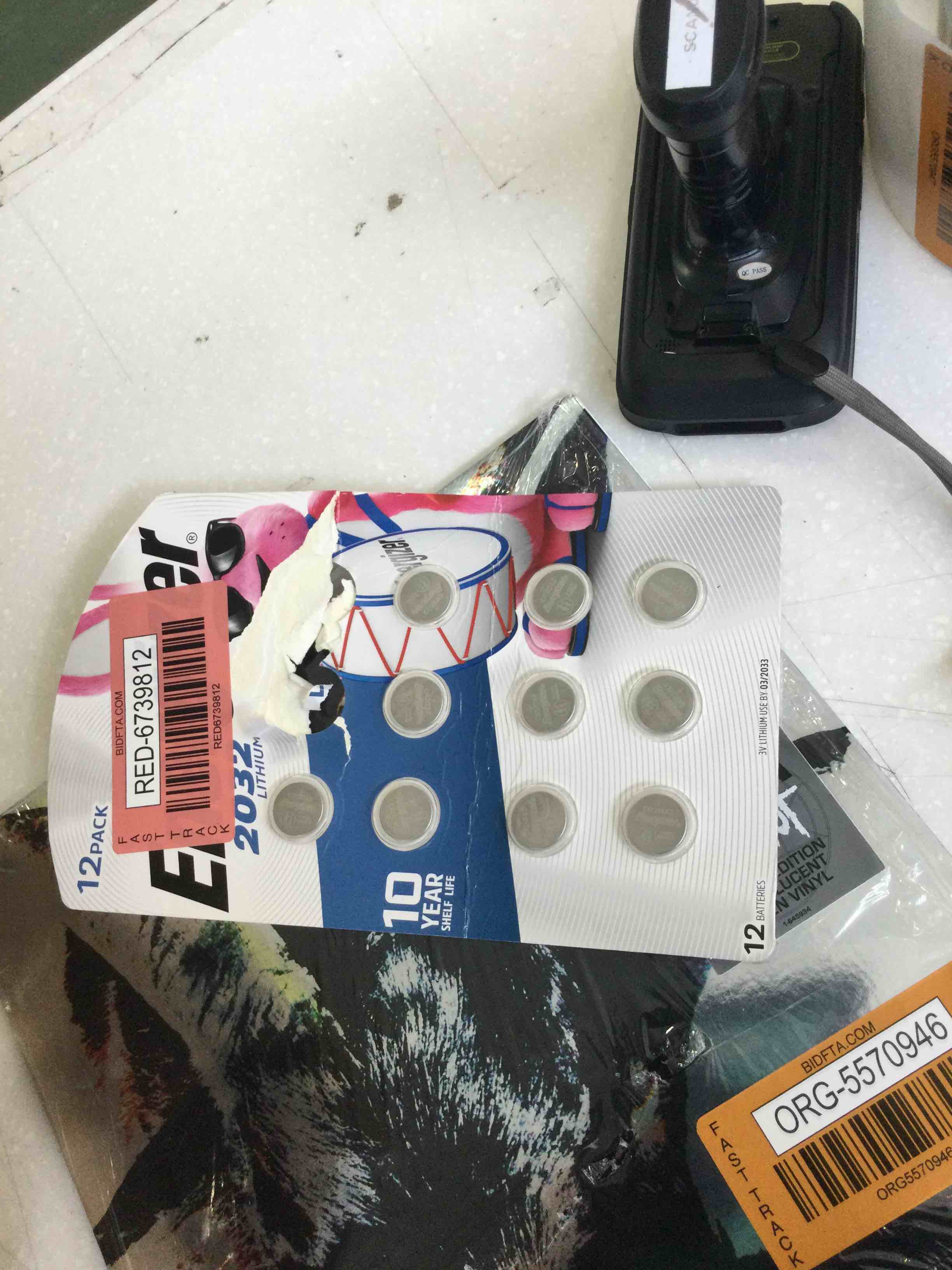 Energizer 2032 Lithium Coin Battery  12-Pack