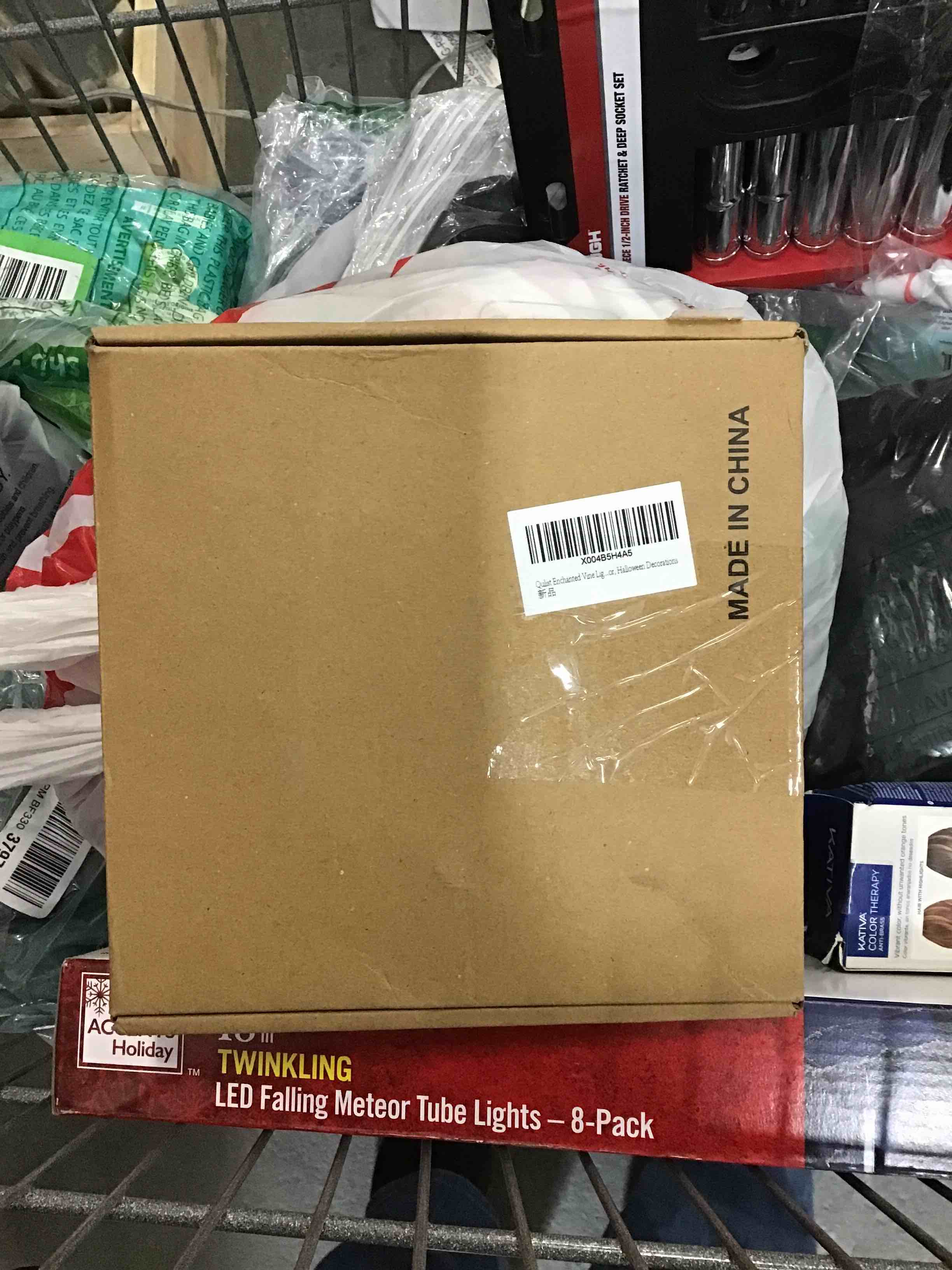 Halloween Decorations 6 FT 54 LED Enchanted Willow Vine Twig Decor Branches Garland Lights with Pumpkin Bat Spider or Ghost, Timer 8 Modes Waterproof for Room Decor Indoor Wall Table Fireplace Ghost+Pumpkin+Bat