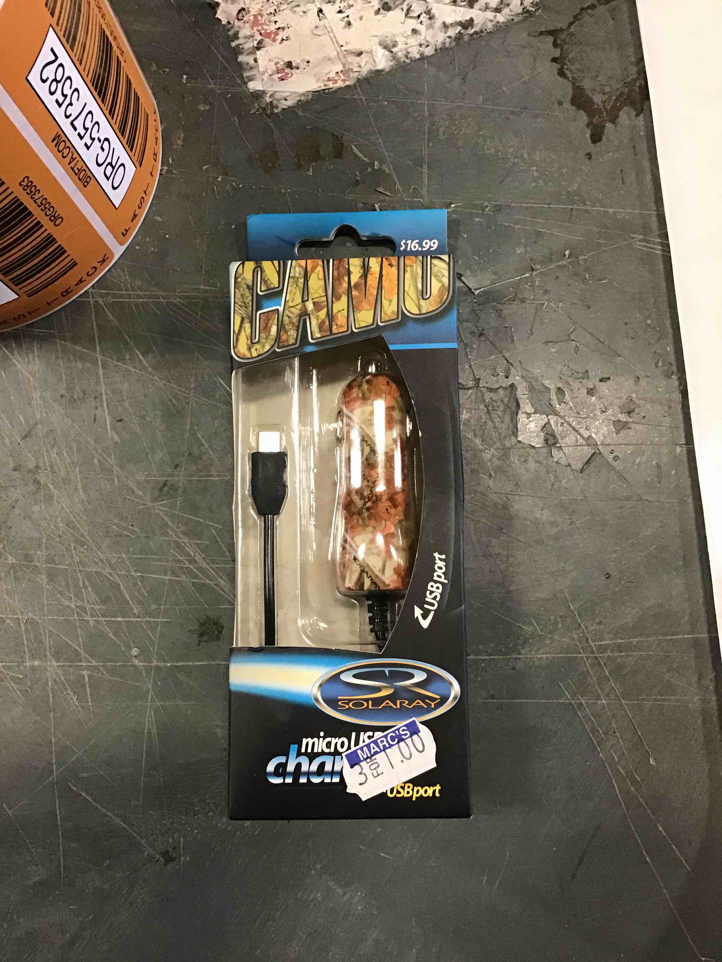 Solaray Micro usb camp car charger