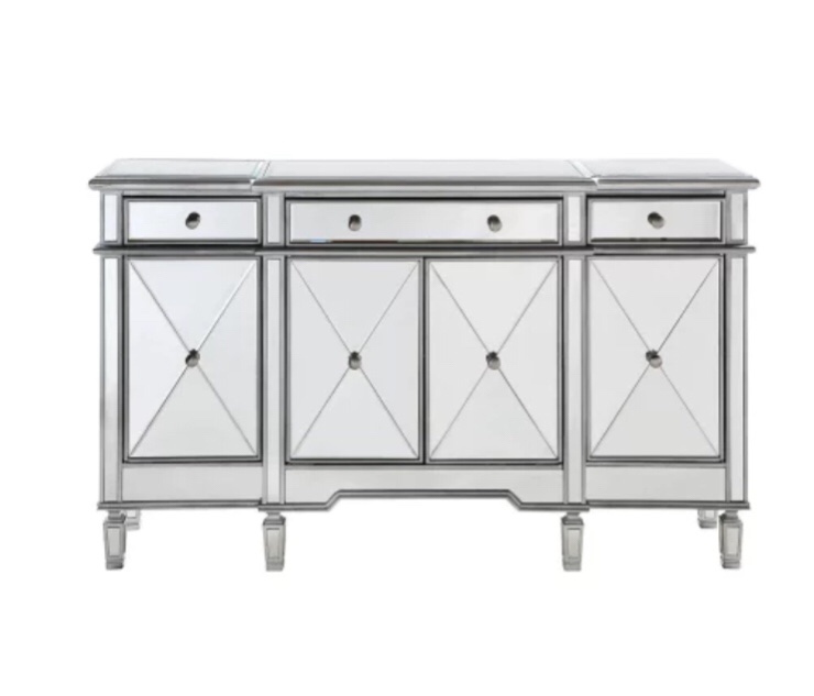 Elegant Lighting 60" Wide 4 Door Chest from the Danville Collection