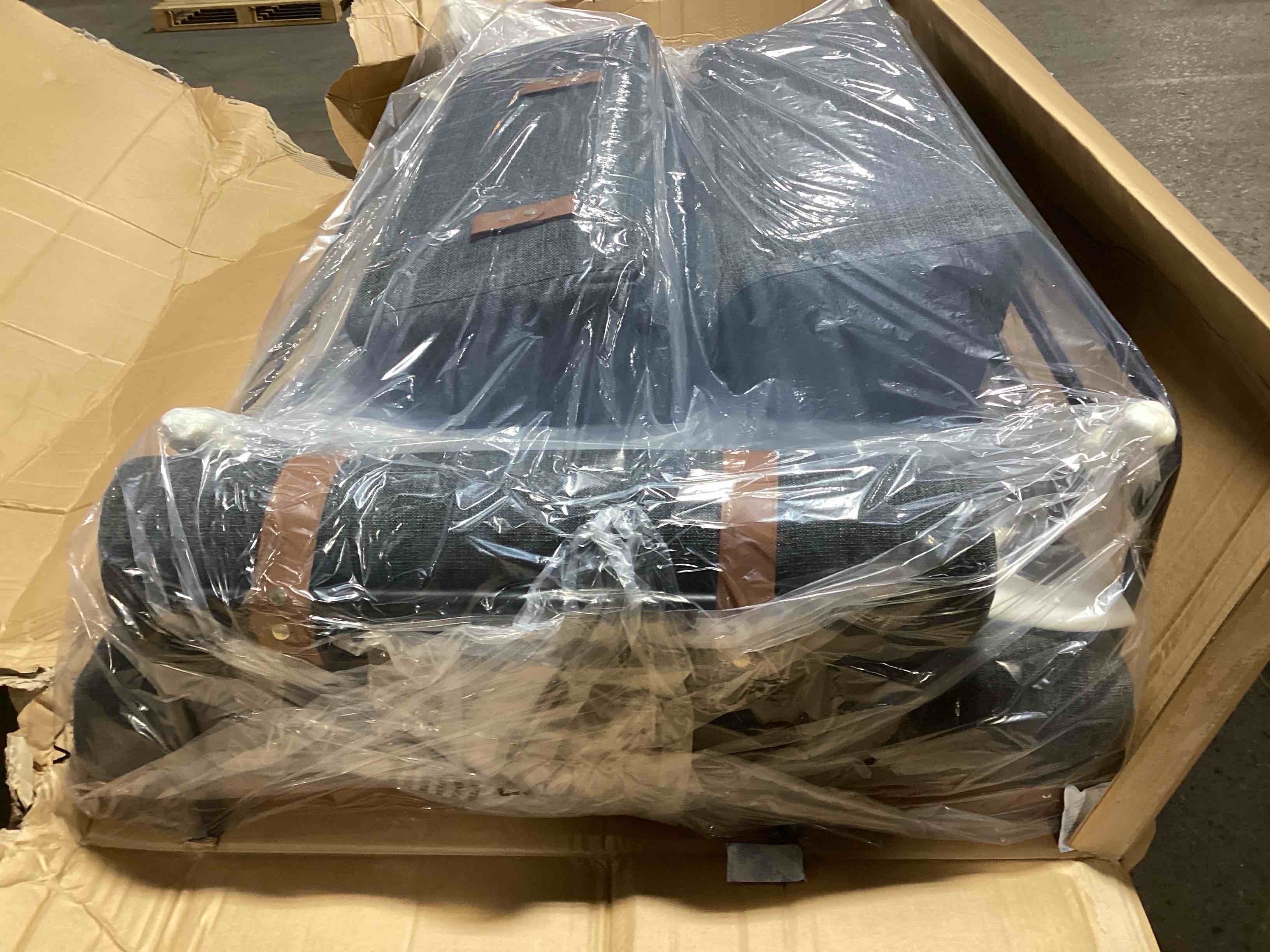 Helvey Sleeper Sofa Bed In Gray MD1339