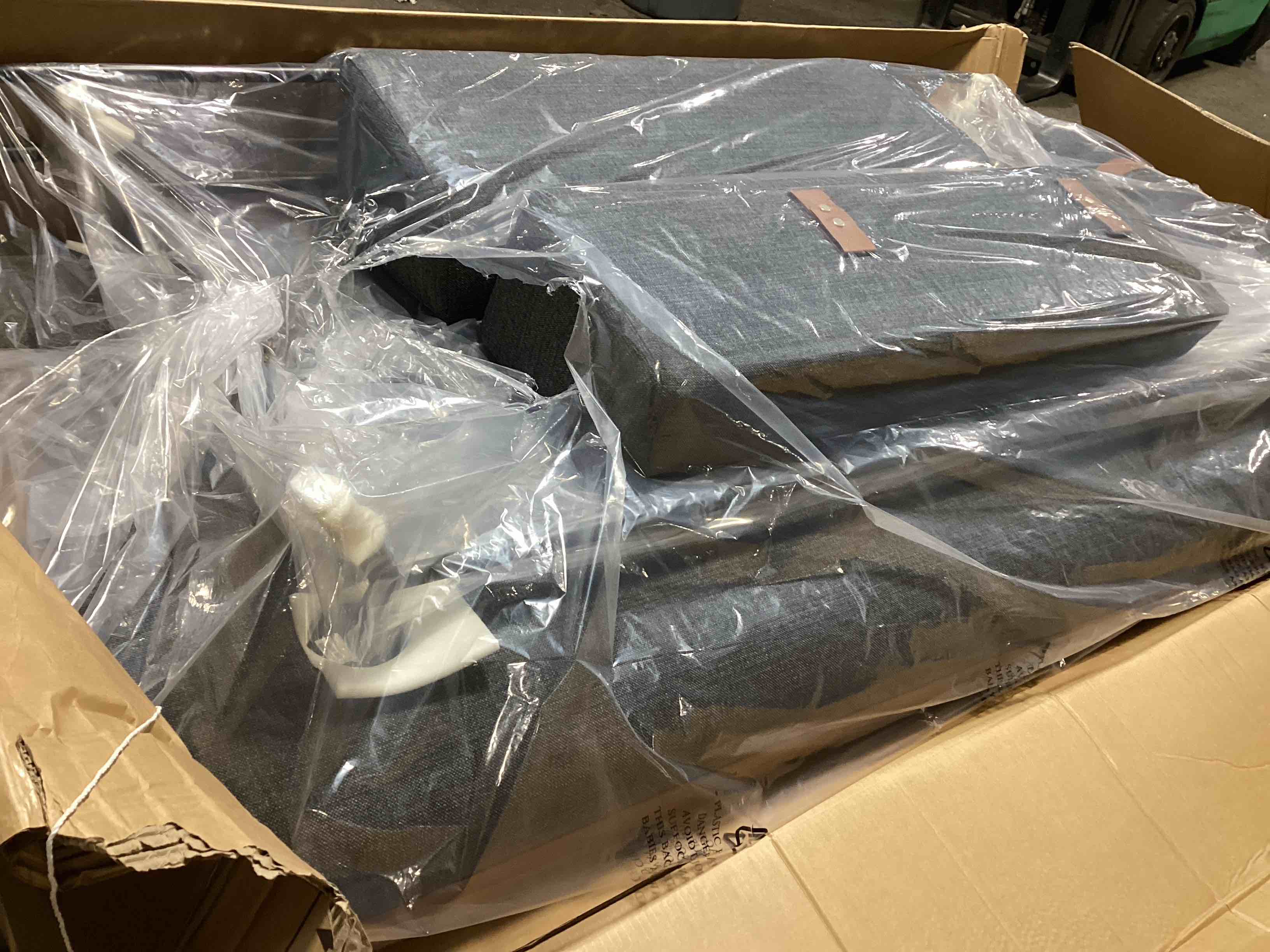 Helvey Sleeper Sofa Bed In Gray MD1339