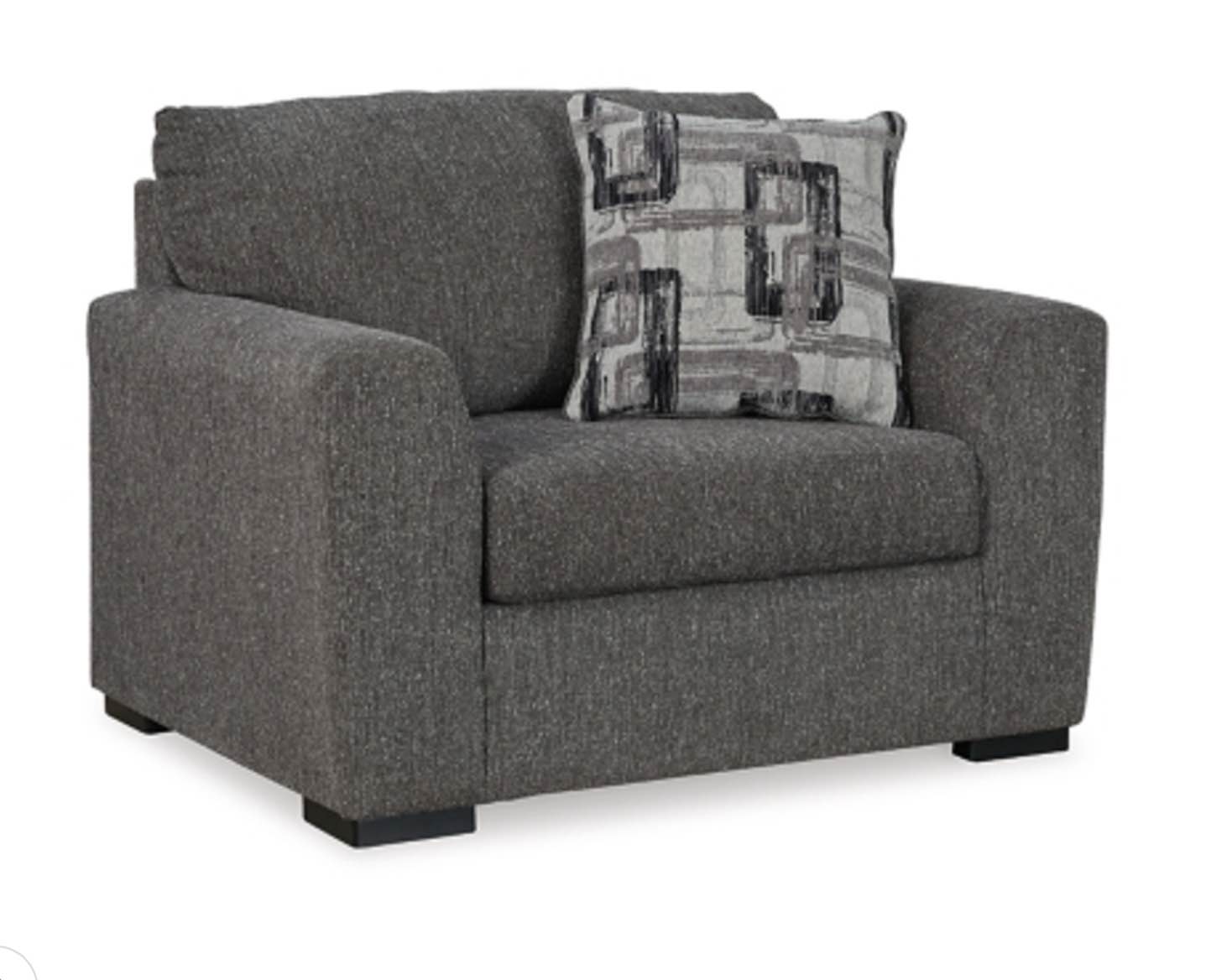 Ashley Gardiner Pewter Oversized Chair