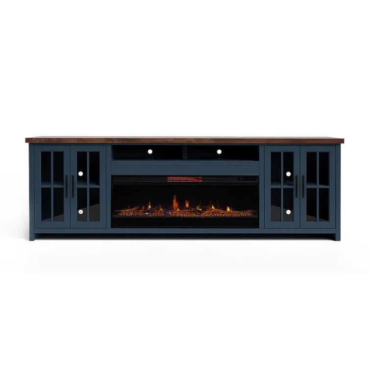 Denim/Whiskey Brixham 97" no fire place insert