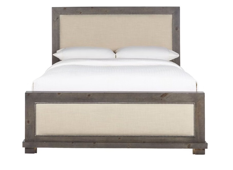 Progressive Furniture Bedroom Complete Upholstered California King Bed (incomplete headboard only)
