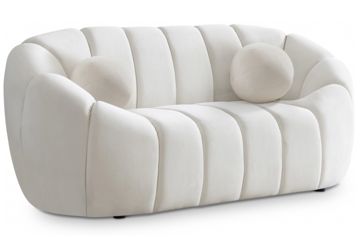 Elijah Velvet Loveseat