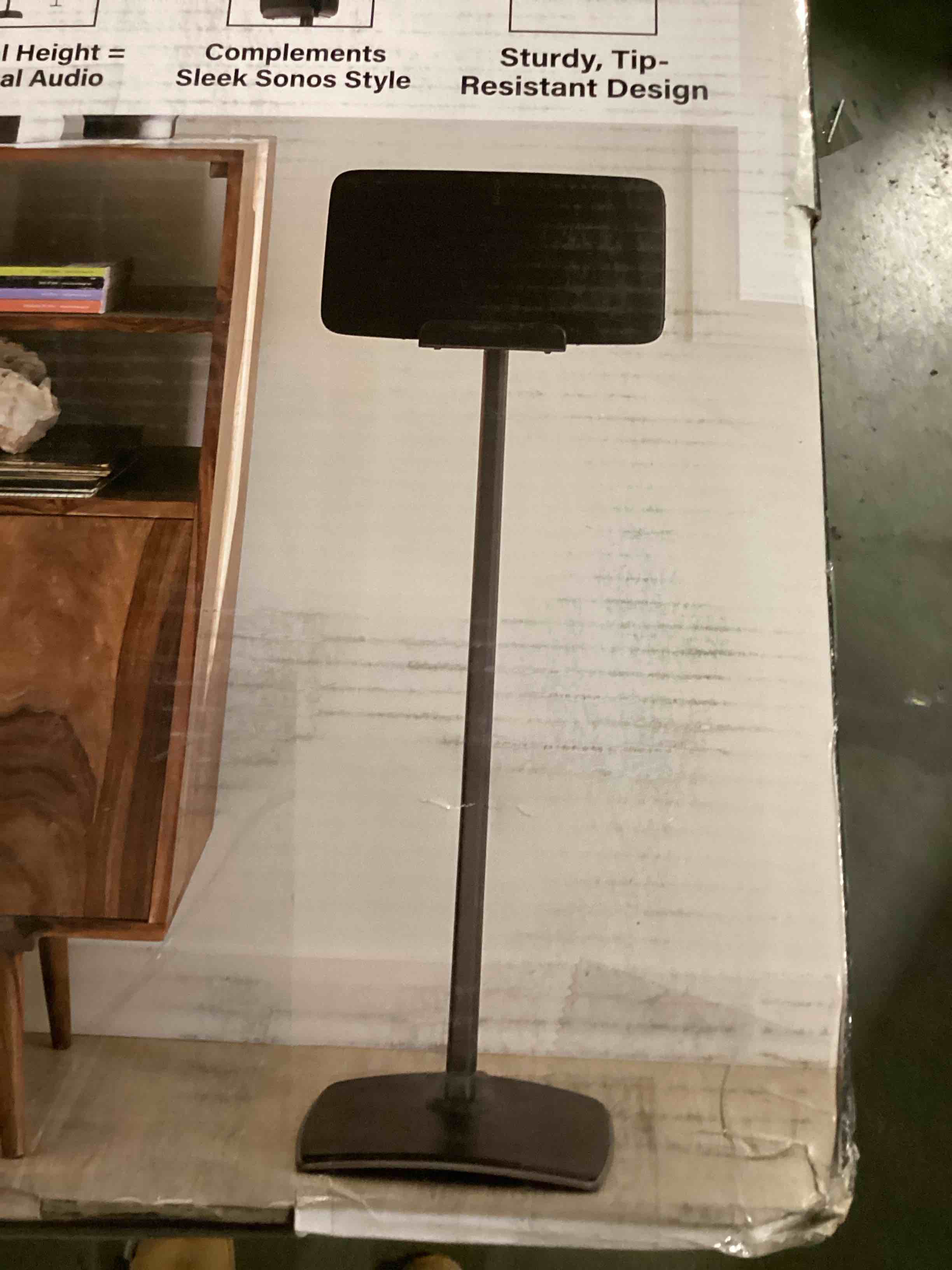 wireless speak stand black 