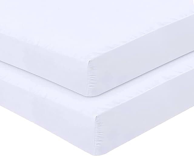 oakias queen fited sheet 2 pack white 