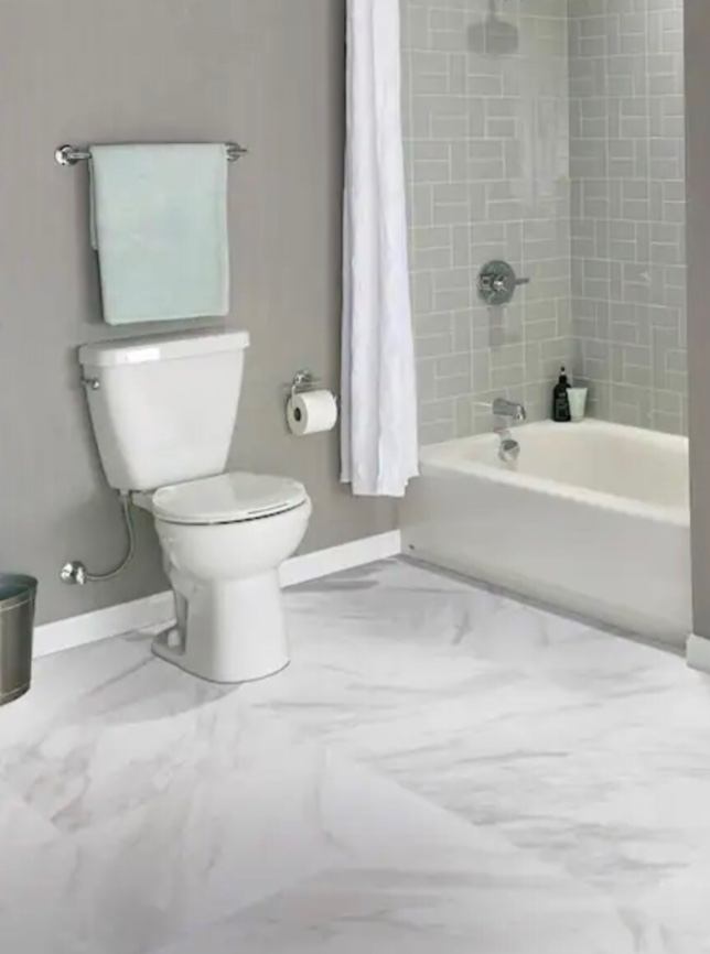 Kolasus White 24 in. x 24 in. Polished Porcelain Floor and Wall Tile, 16 sq. ft./Case, (28 boxes, 448 Sq ft total)