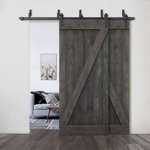 DIY Double Sliding Barn Door, (2 boxes)