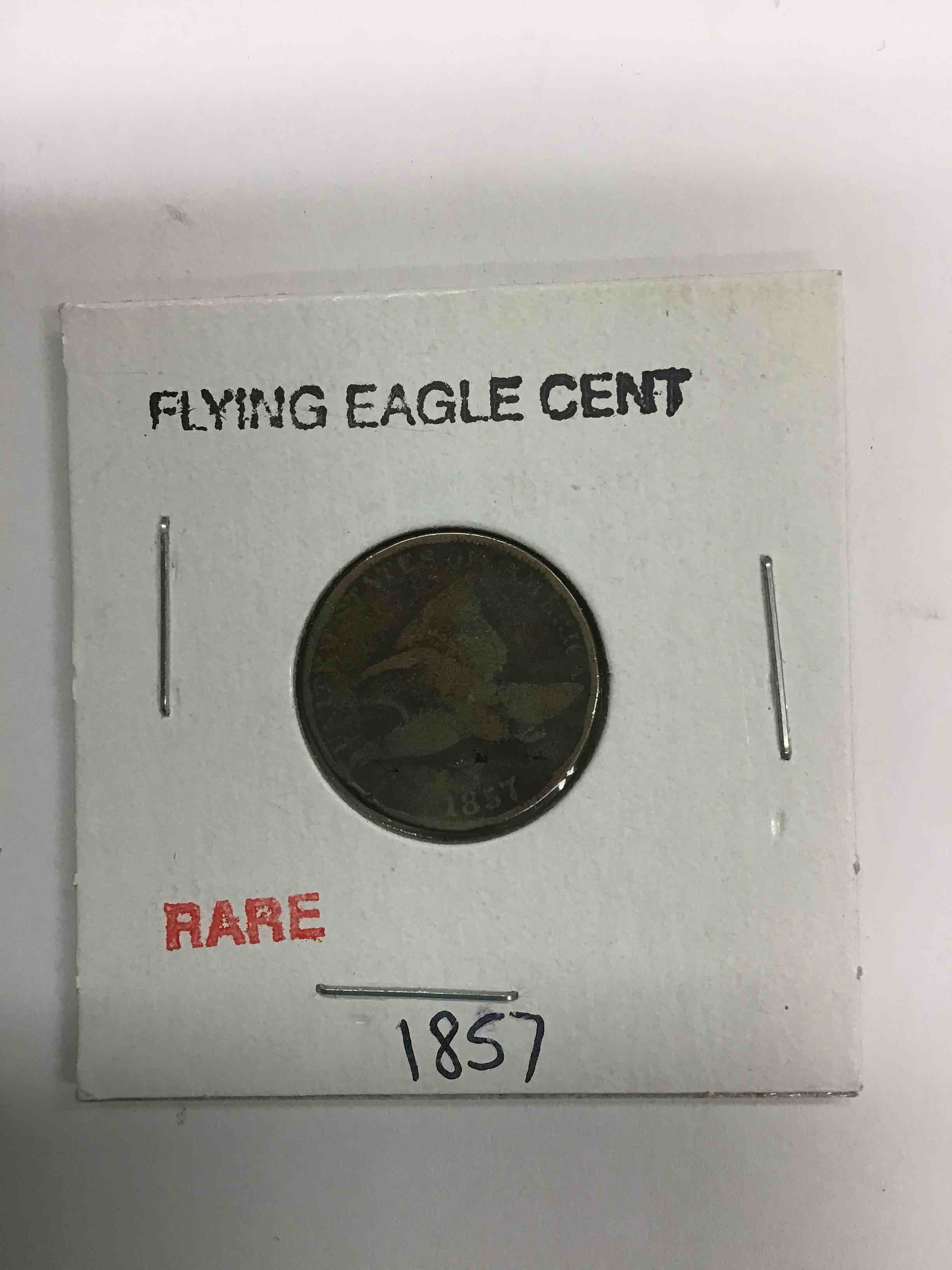Rare 1857 Flying Eagle Cent