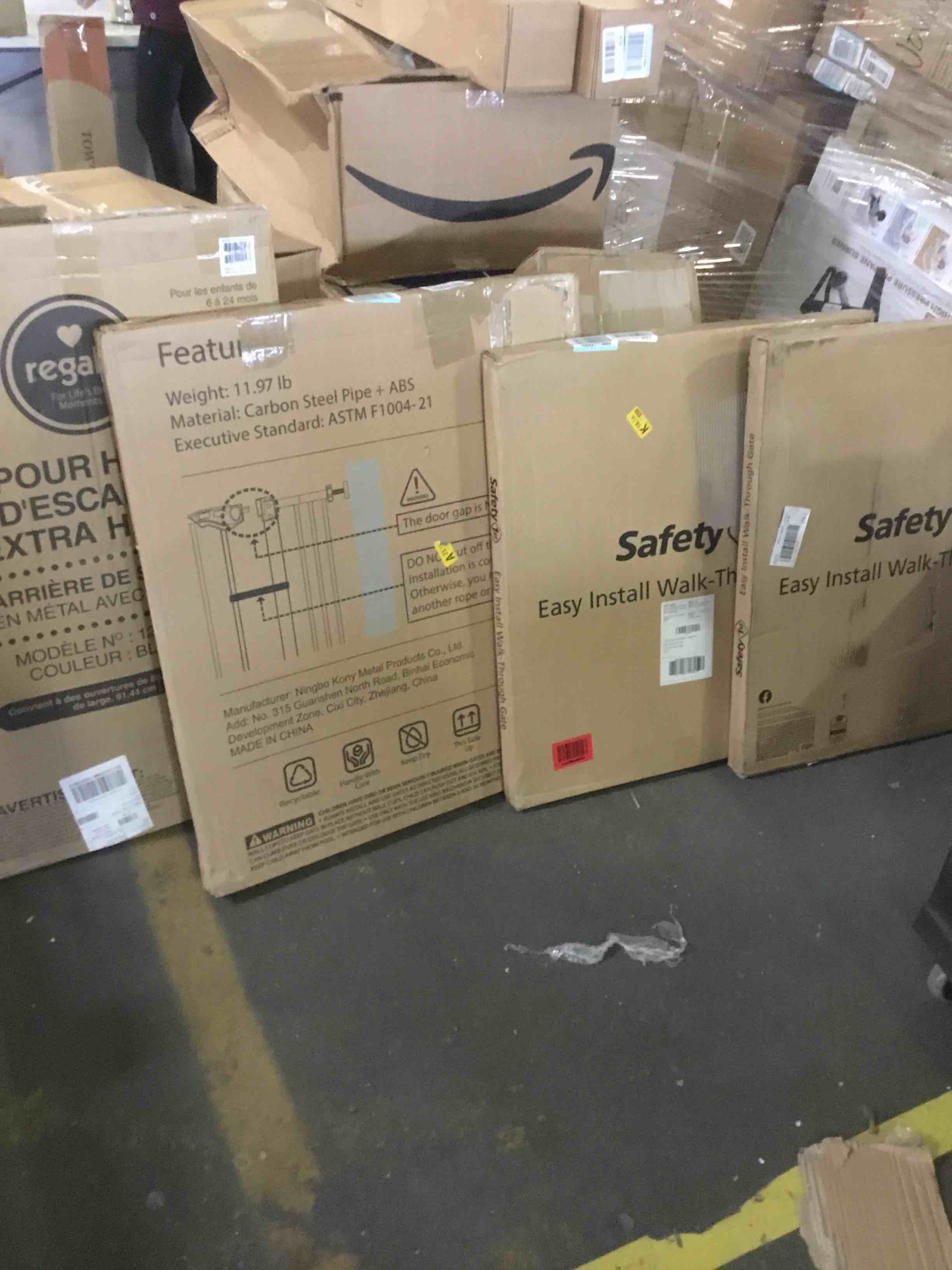 assorted baby gates 