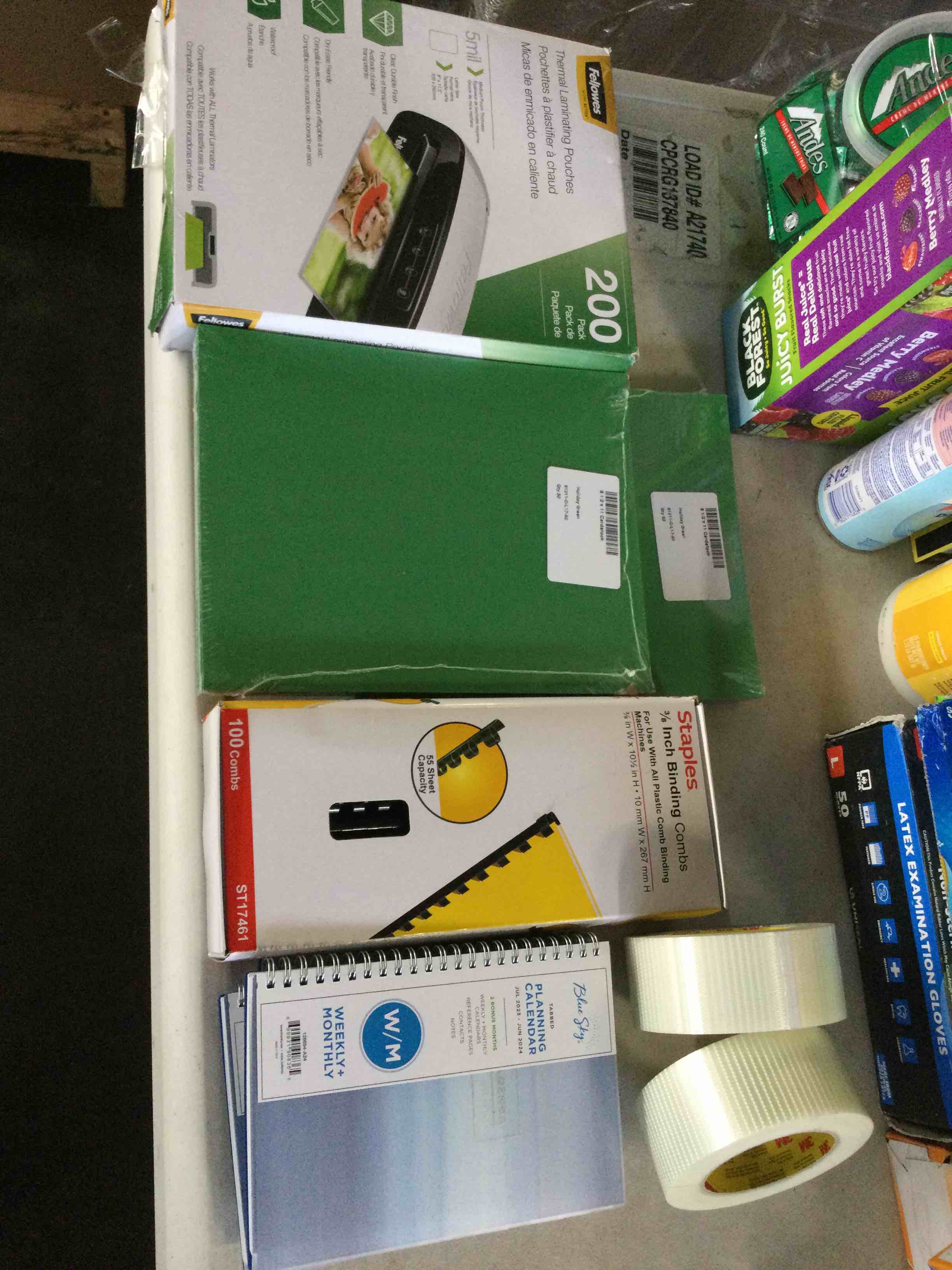 Assorted Office Supplies