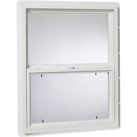 37 3/4”x 57” Single Hung White Window 