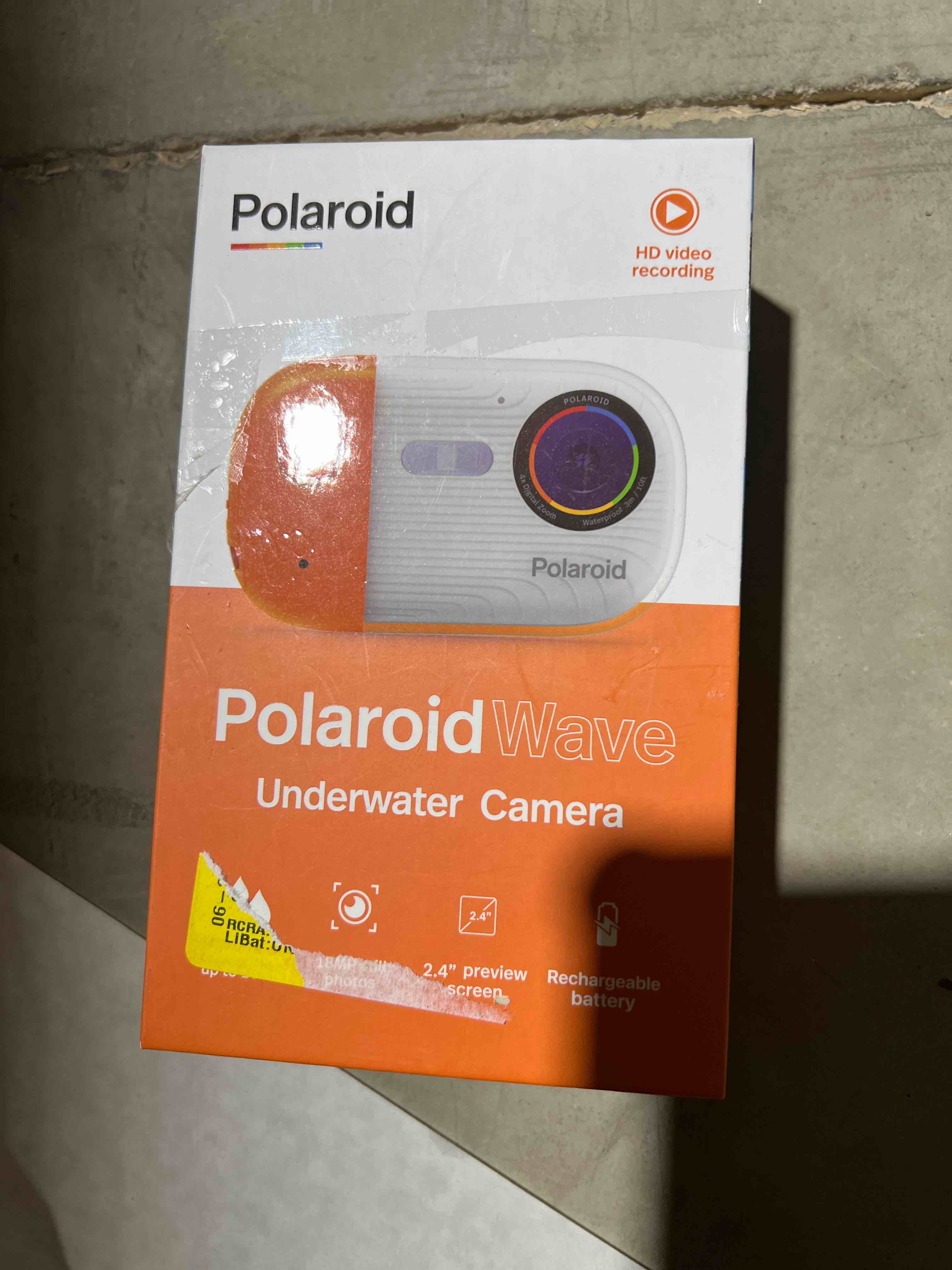 Polaroid Underwater Camera 18mp 4K UHD, Polaroid Waterproof Camera for Snorkeling and Diving