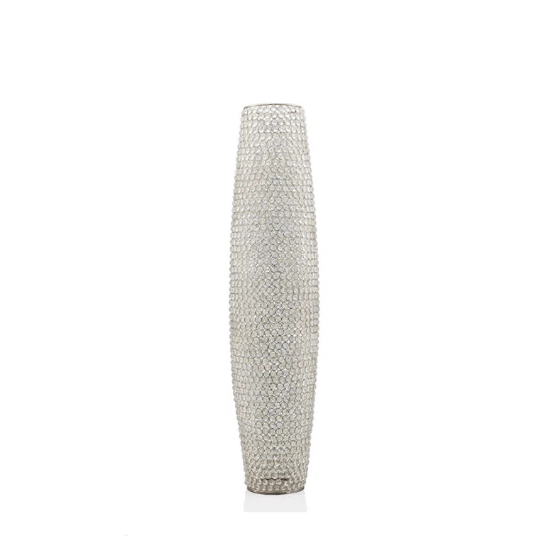 40" H x 9" W x 9" D Lleno De Lleno De Cristal XXL Floor Vase