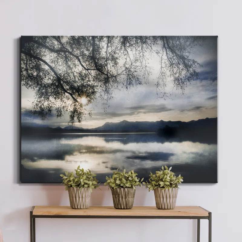 Staffelsee Lake " on Canvas