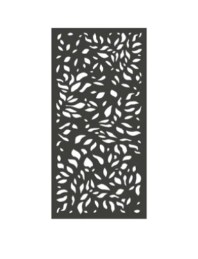 3 ft. x 6 ft. Wall Composite Privacy Screen