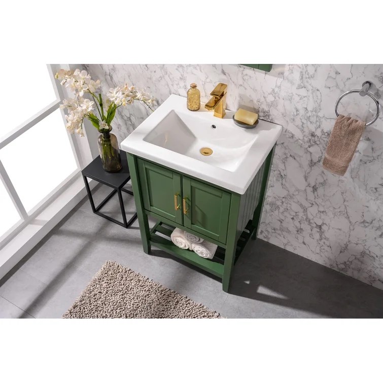 Maloy 24" Single Bathroom Vanity Set