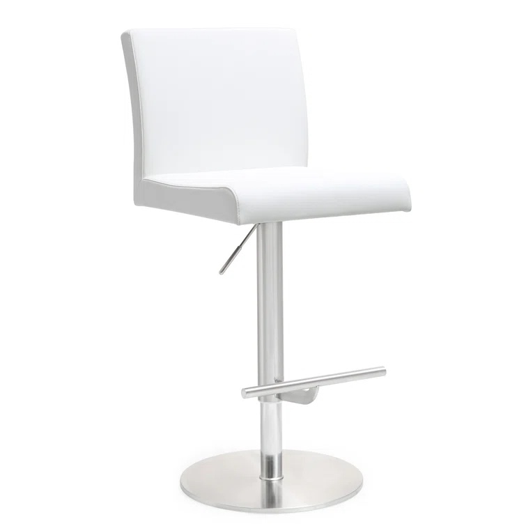 Kiara Adjustable Height Swivel Bar Stool