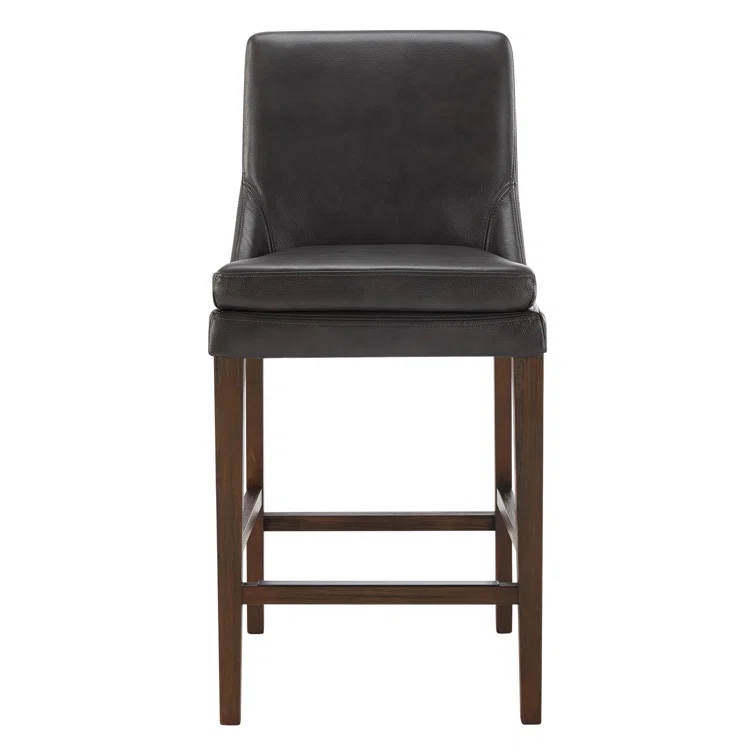 Niara Upholstered Leather Counter & Bar Stool