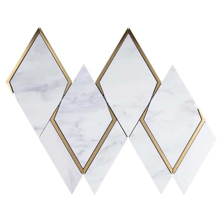 Natural Blanco 4.5" x 8.25" Mosaic Wall Tile
