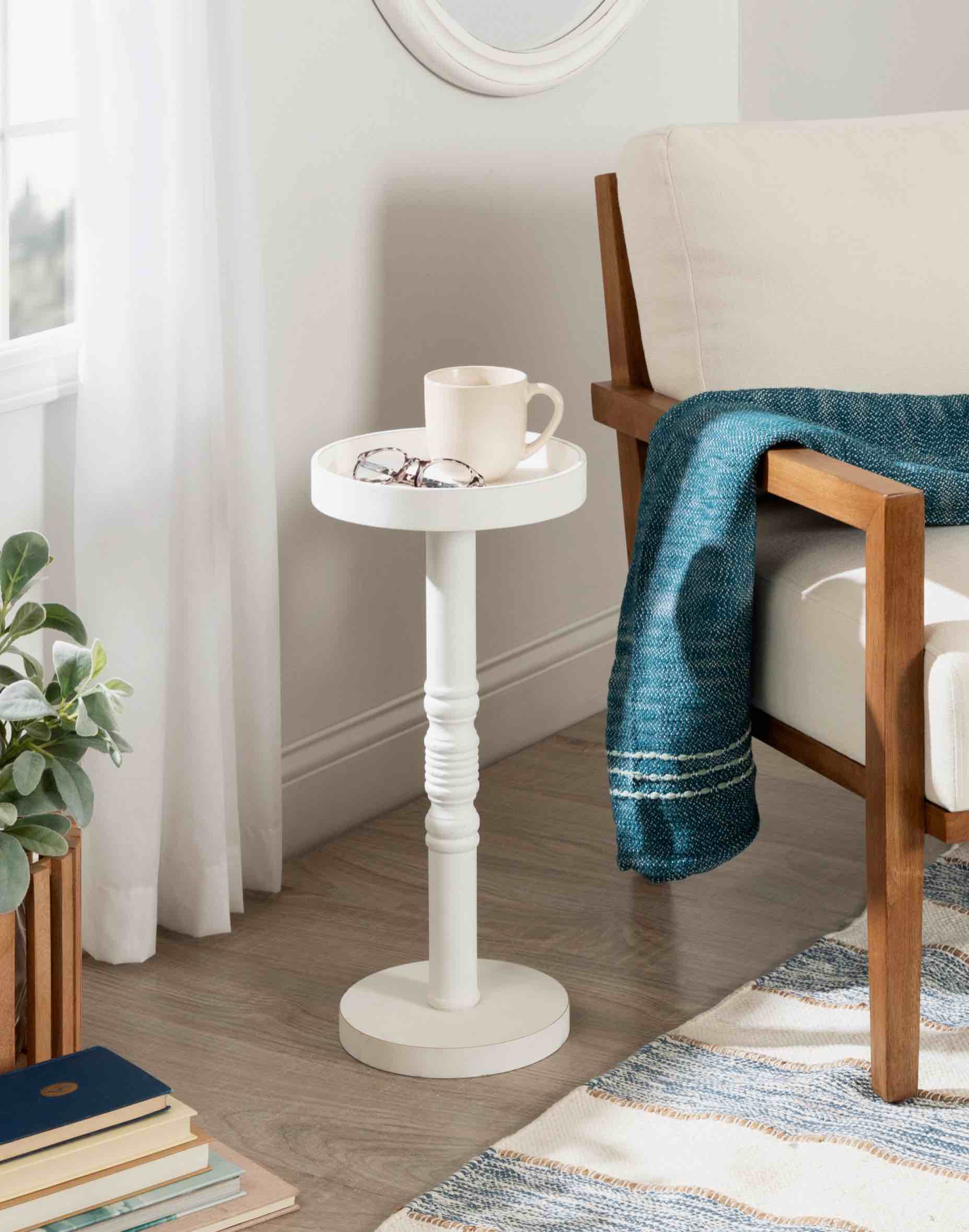 Hornby Pedestal End Table