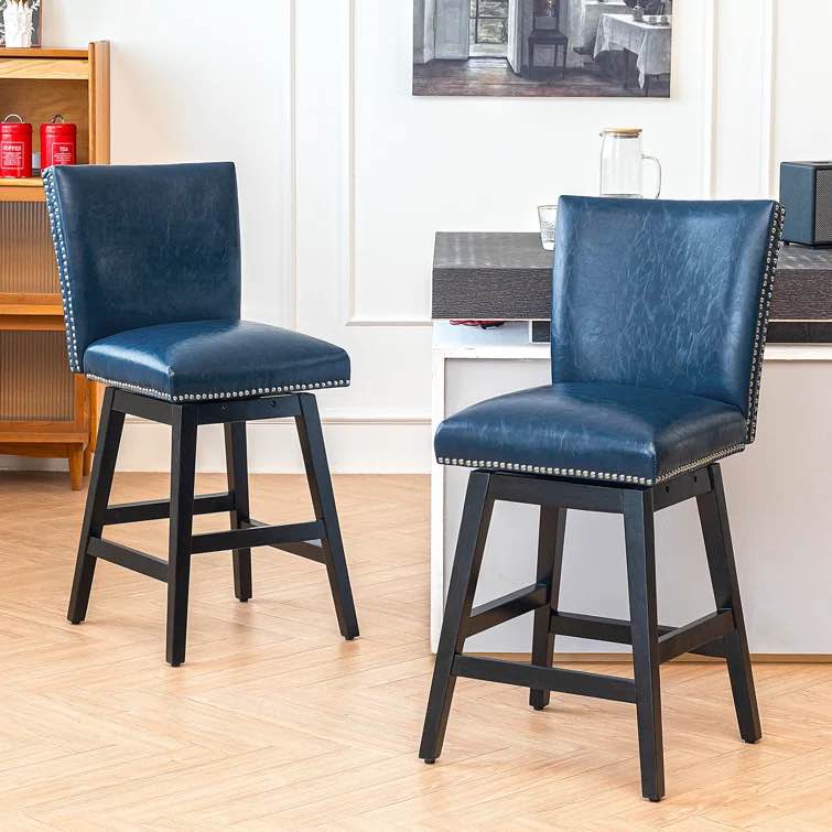 Kyrrah 26'' Counter Stool, Set of 2