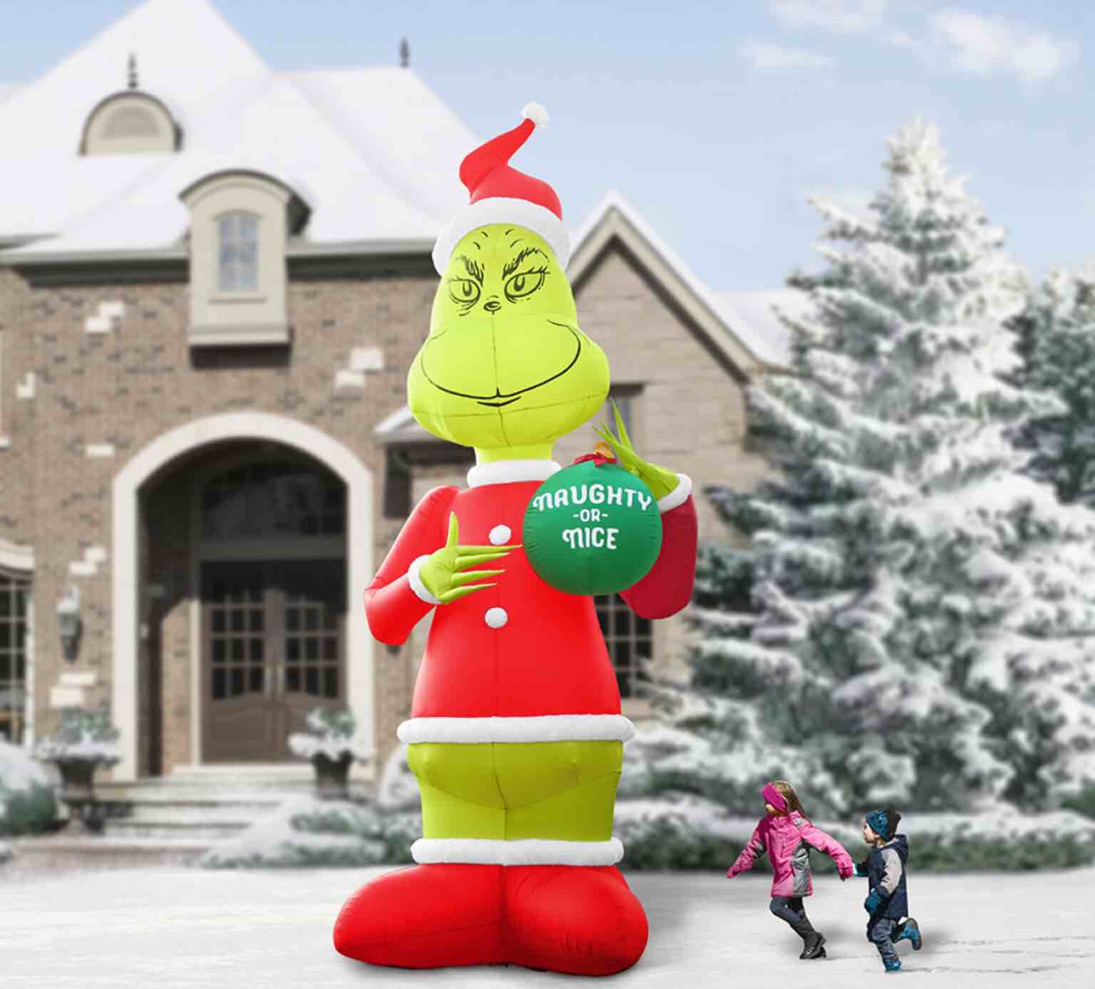 The Two Story Inflatable Grinch