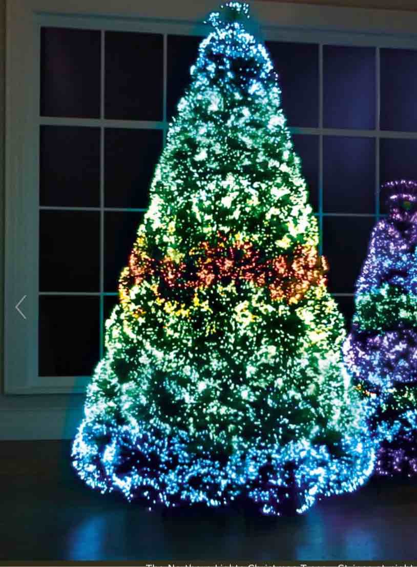The Northern Lights Christmas Trees