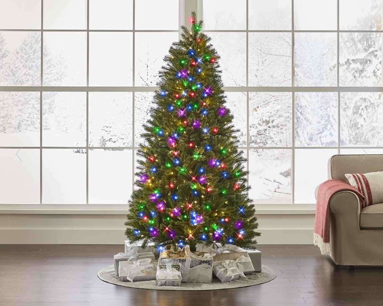 The World's Best Prelit Douglas Fir