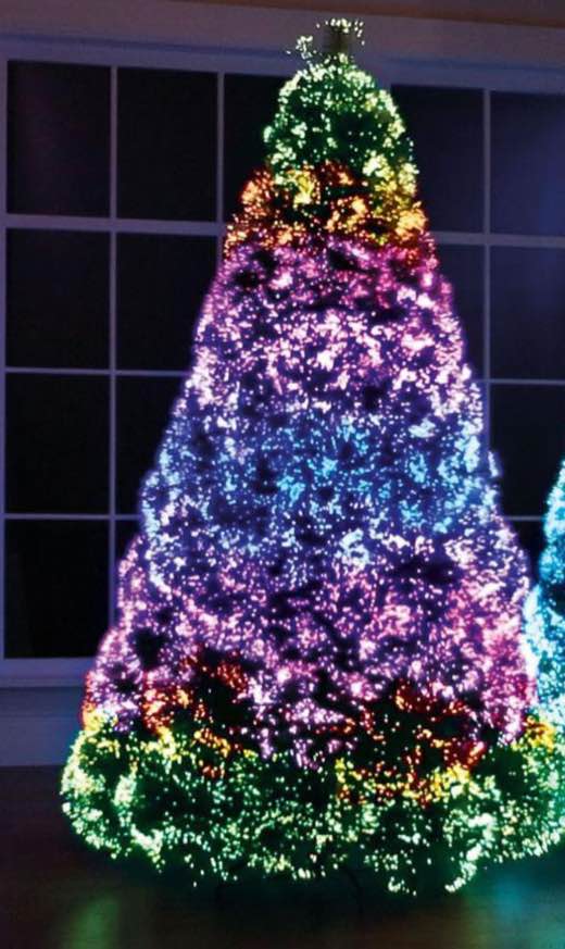The Northern Lights Christmas Trees