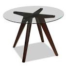 (Incomplete box 2 of 2) Dining Table TG-6850GBH Dark Walnut CARLY