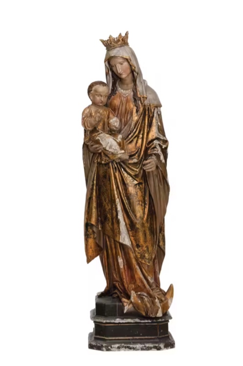 Creative Co-op - Magnesia Virgin Mary and Child Statue