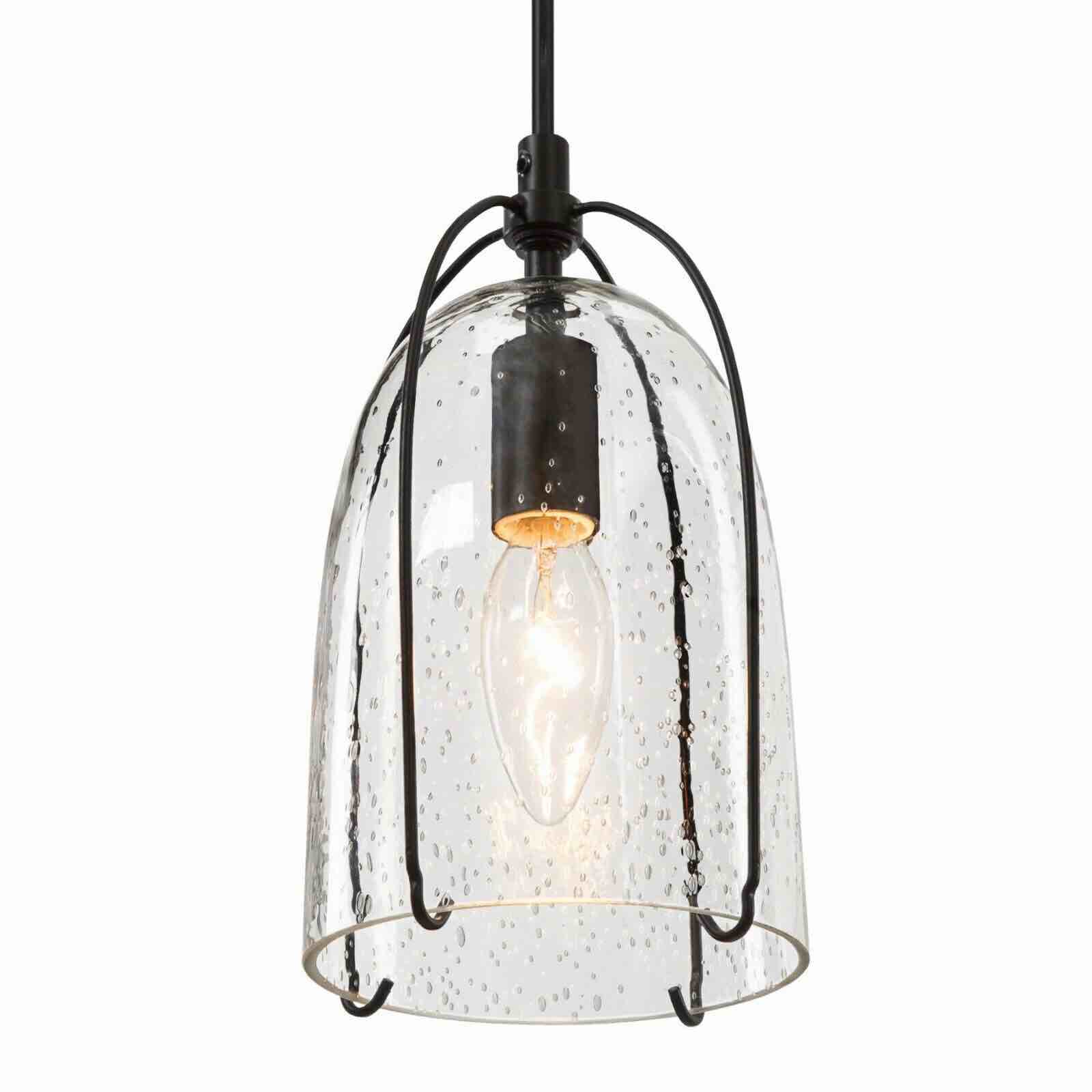 LNC 1-Light Indoor Mini Cylinder Pendant Light Fixture, A03821