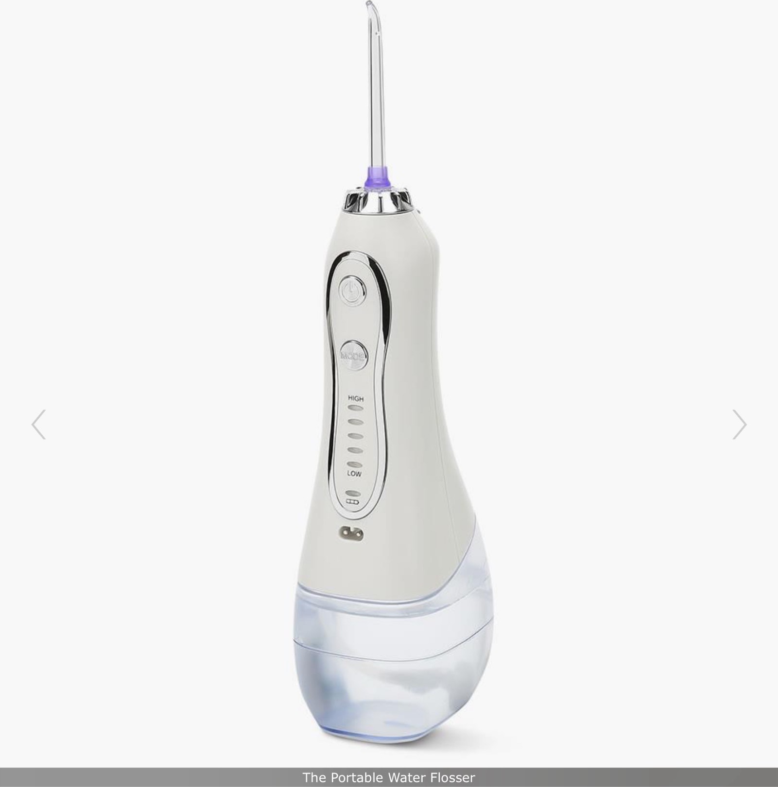 The Portable Water Flosser