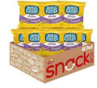 Best by Jan- 16-2024) Rold Gold Pretzel Sticks, 1 Ounce (Pack of 40)