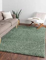 Green Shag Rug 