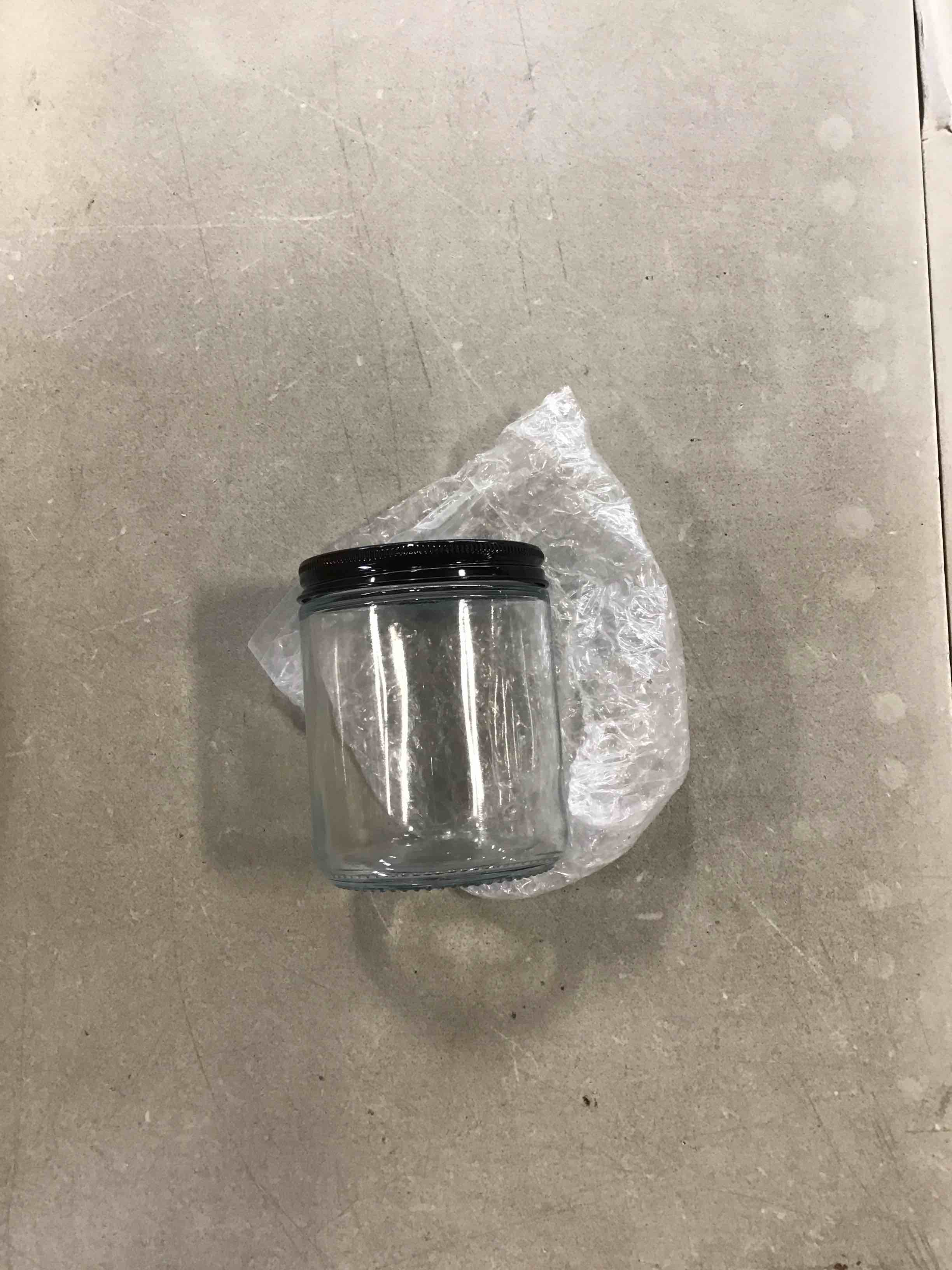 23 Pack Black Jars With Screw On Lids, Food Storage Container For Storing Dry Food,