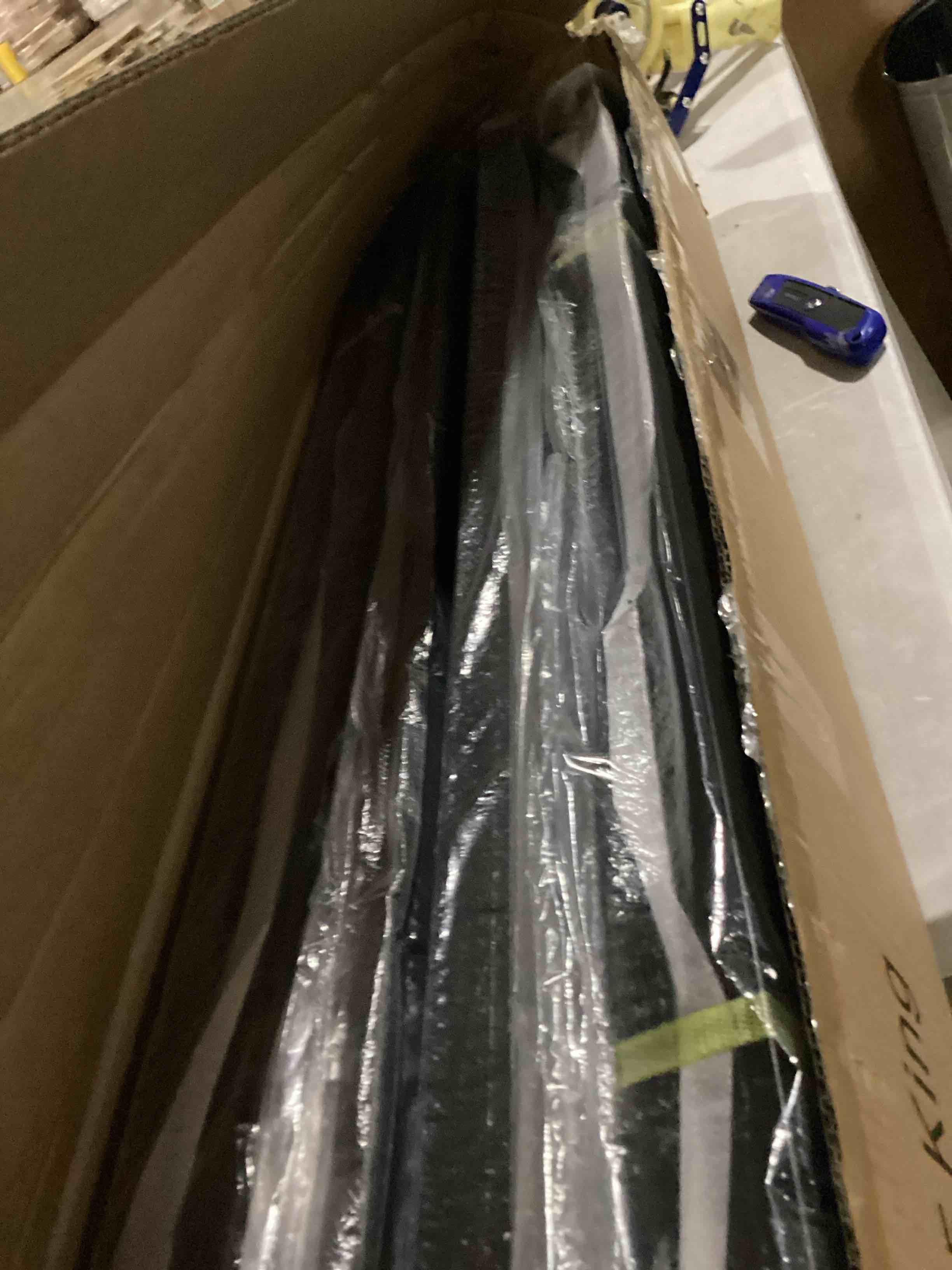 HOBINCHE 16 Inch King Size Bed Frame, No Box Spring Needed, Heavy Duty Black Metal Platform Mattress Foundation with Steel Slats, Non-Slip Noise Free Easy Assembly, Cleance Storage King 16 Inch