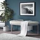 Mcburney Upholstered Bench oval
