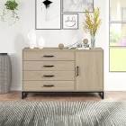 beige cabinet with drawers