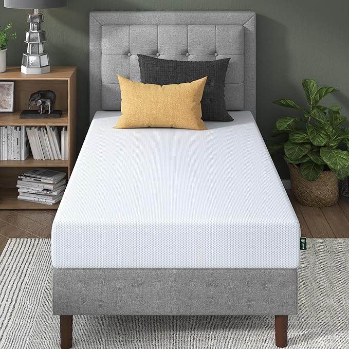 mellow 8 inch twin gel memory foam mattress 