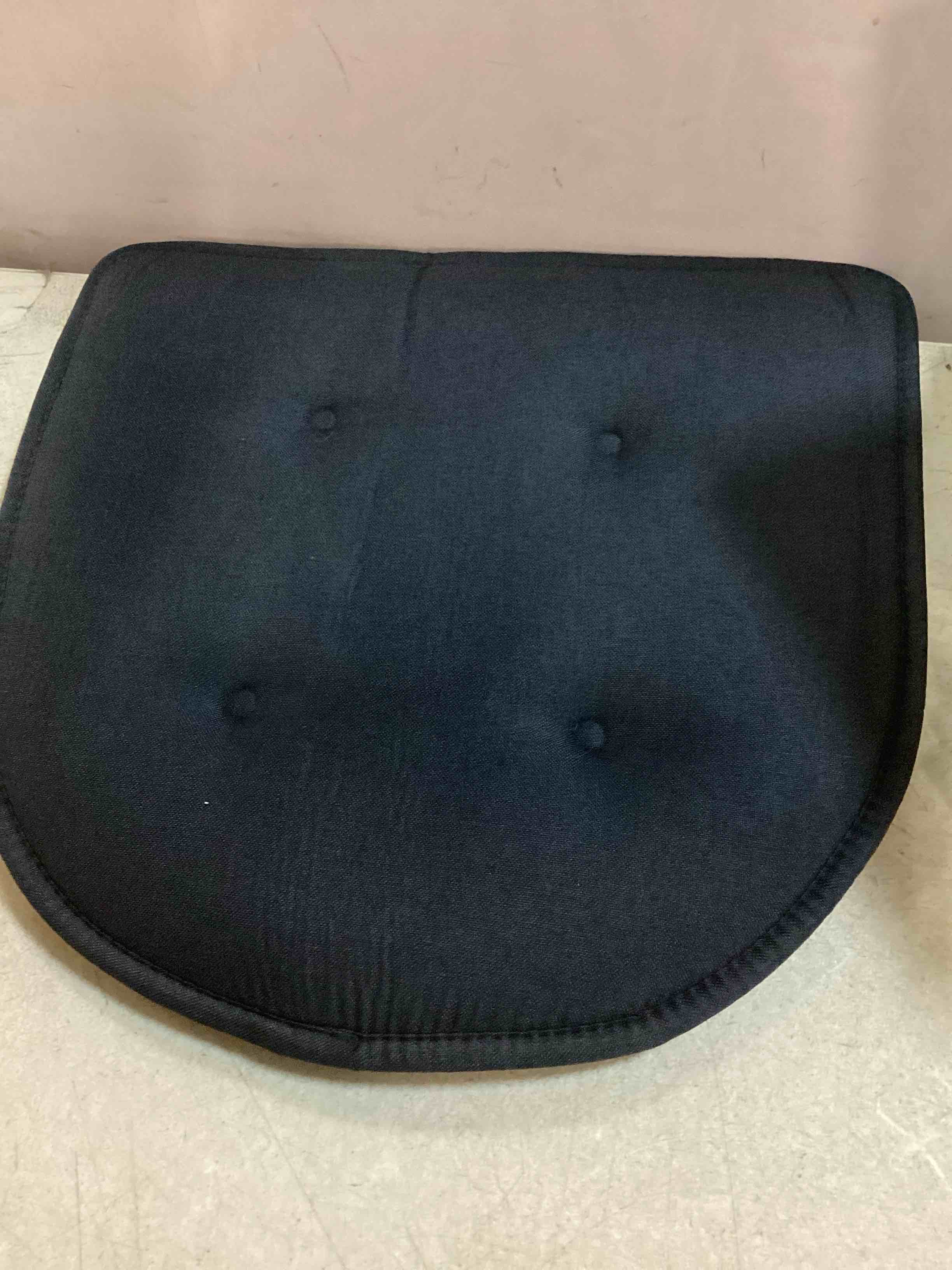 Sweet Home Collection Chair Cushion Memory Foam Pads Tufted Slip Non Skid Rubber Back U-Shaped 17" x 16" Seat Cover, 6 Count (Pack of 1), blue 