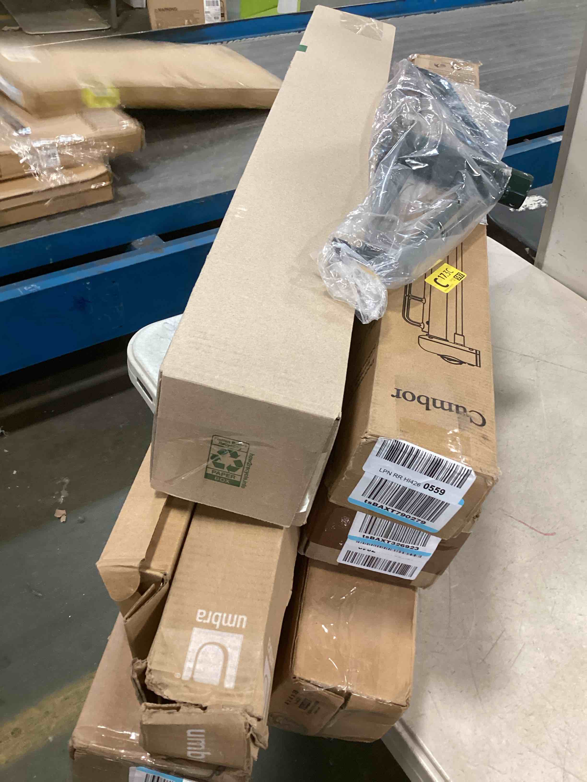 Various assorted items for home maintenance and car accessories