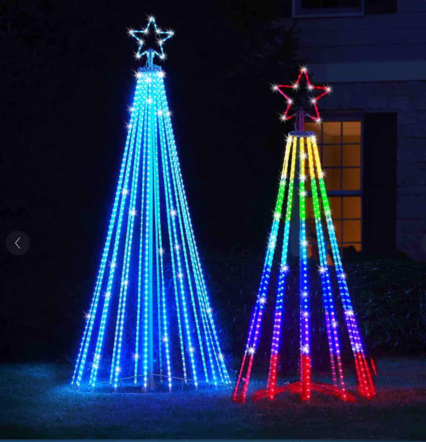 The Choreographed Light Show Tree