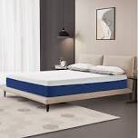 10” Queen Blue white Mattress (similar to stock photo) 
