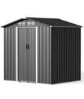 Metal garden shed (box 4 of 4 incomplete) similar to stock photo 