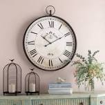 Oversized 31" Wall Clock