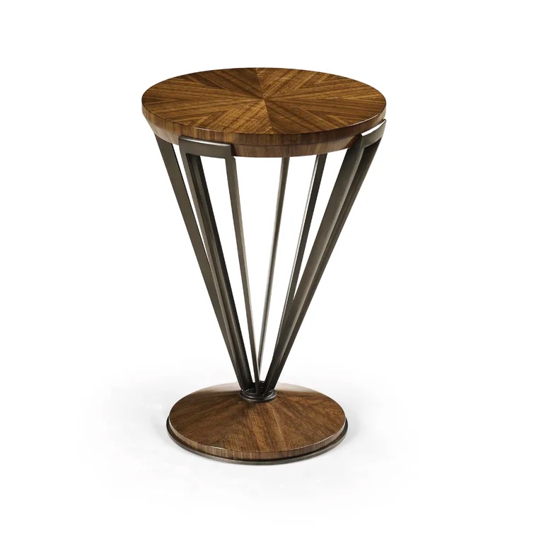 Toulouse Solid Wood Pedestal End Table